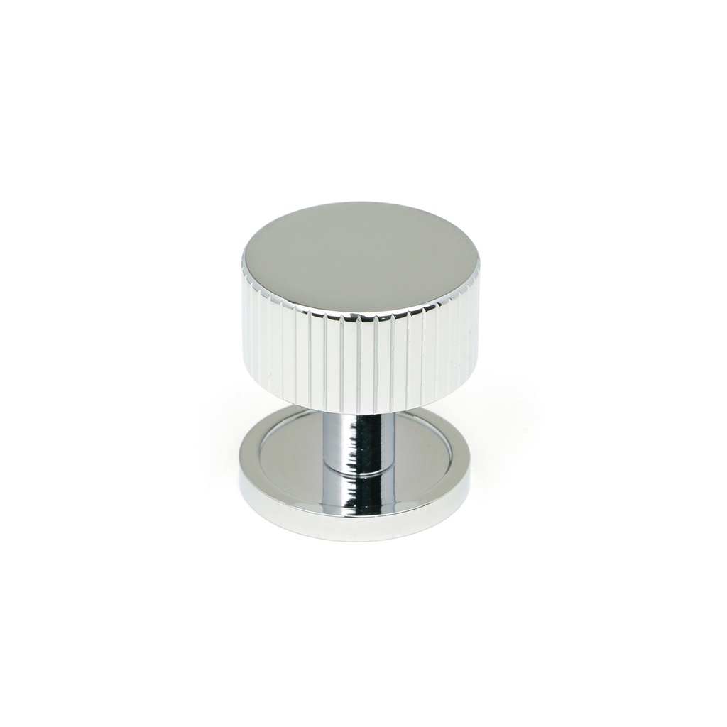 Polished Chrome Judd Cabinet Knob - 32mm (Plain) - 50403