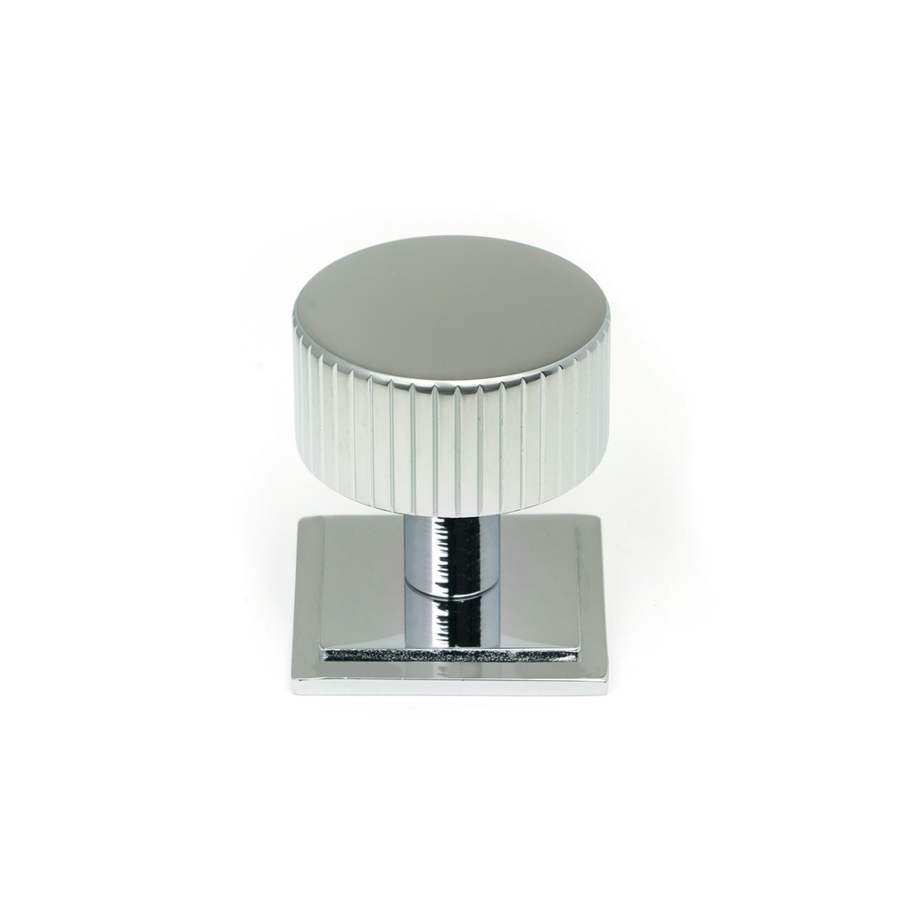 Polished Chrome Judd Cabinet Knob - 32mm (Square) - 50405