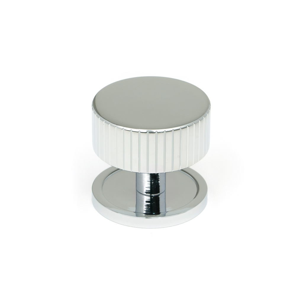 Polished Chrome Judd Cabinet Knob - 38mm (Plain) - 50406