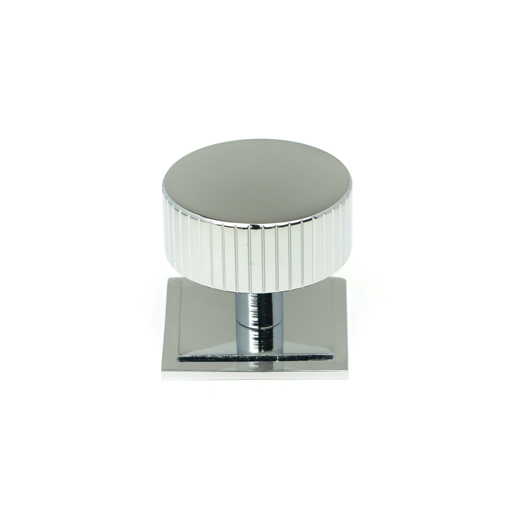 Polished Chrome Judd Cabinet Knob - 38mm (Square) - 50408