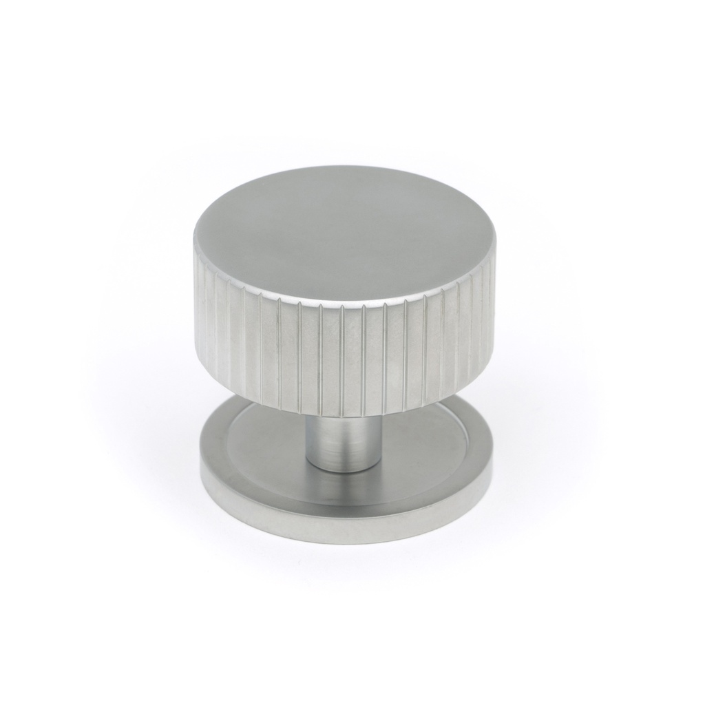 Satin Chrome Judd Cabinet Knob - 38mm (Plain) - 50418