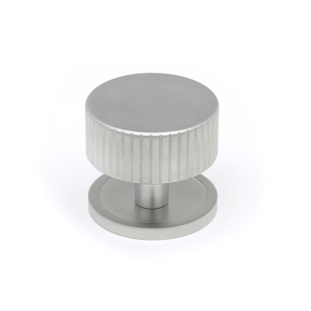 Satin Chrome Judd Cabinet Knob - 38mm (Plain) - 50418