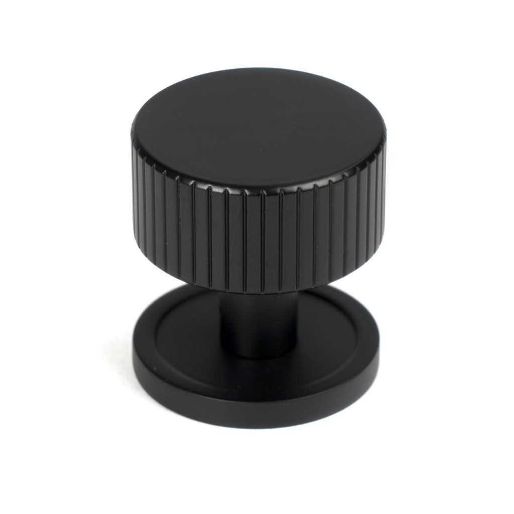 Matt Black Judd Cabinet Knob - 32mm (Plain) - 50427