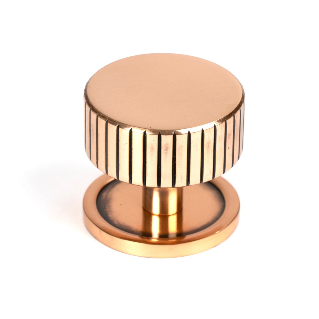 Polished Bronze Judd Cabinet Knob - 38mm (Plain) - 50478