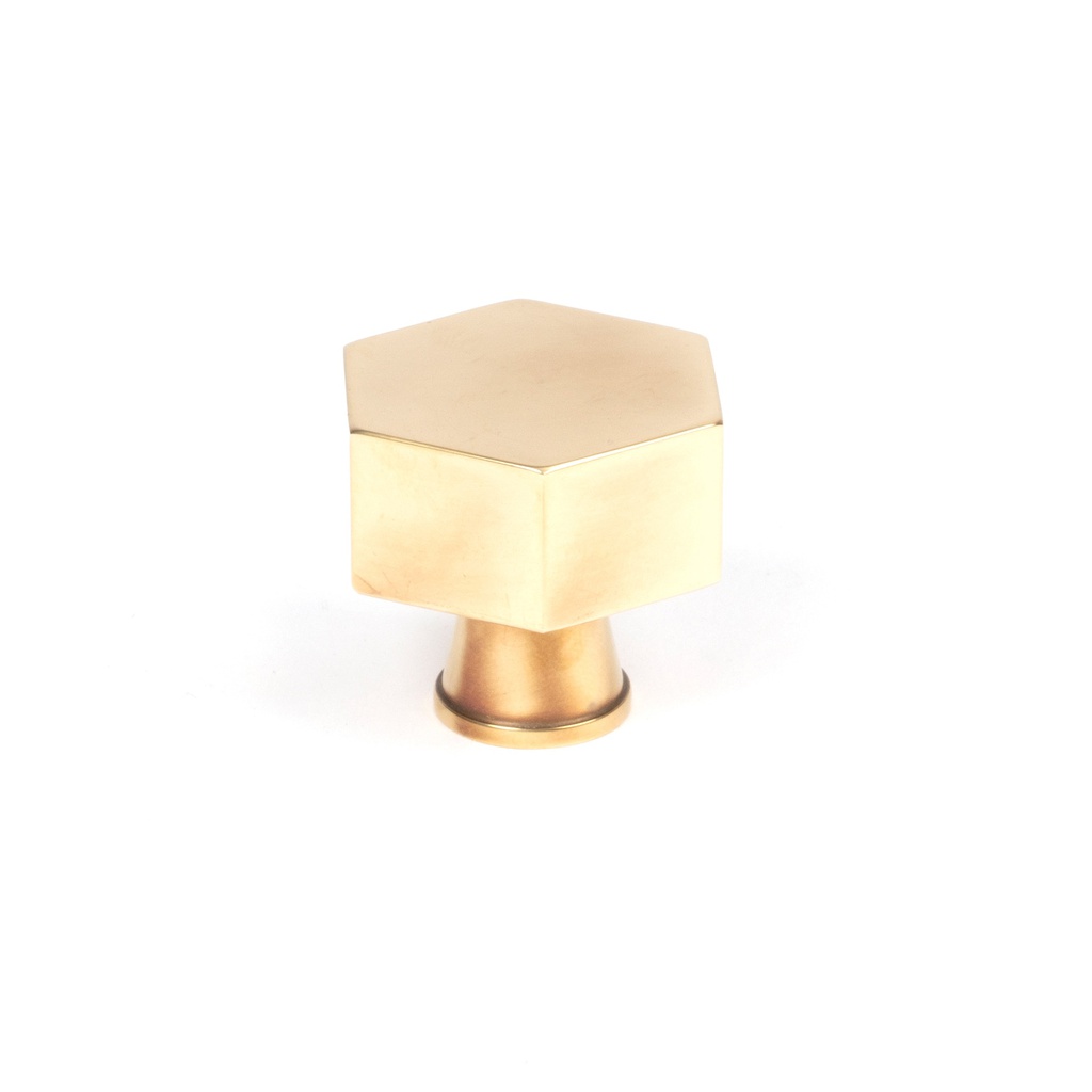 Aged Brass Kahlo Cabinet Knob - 38mm - 50503