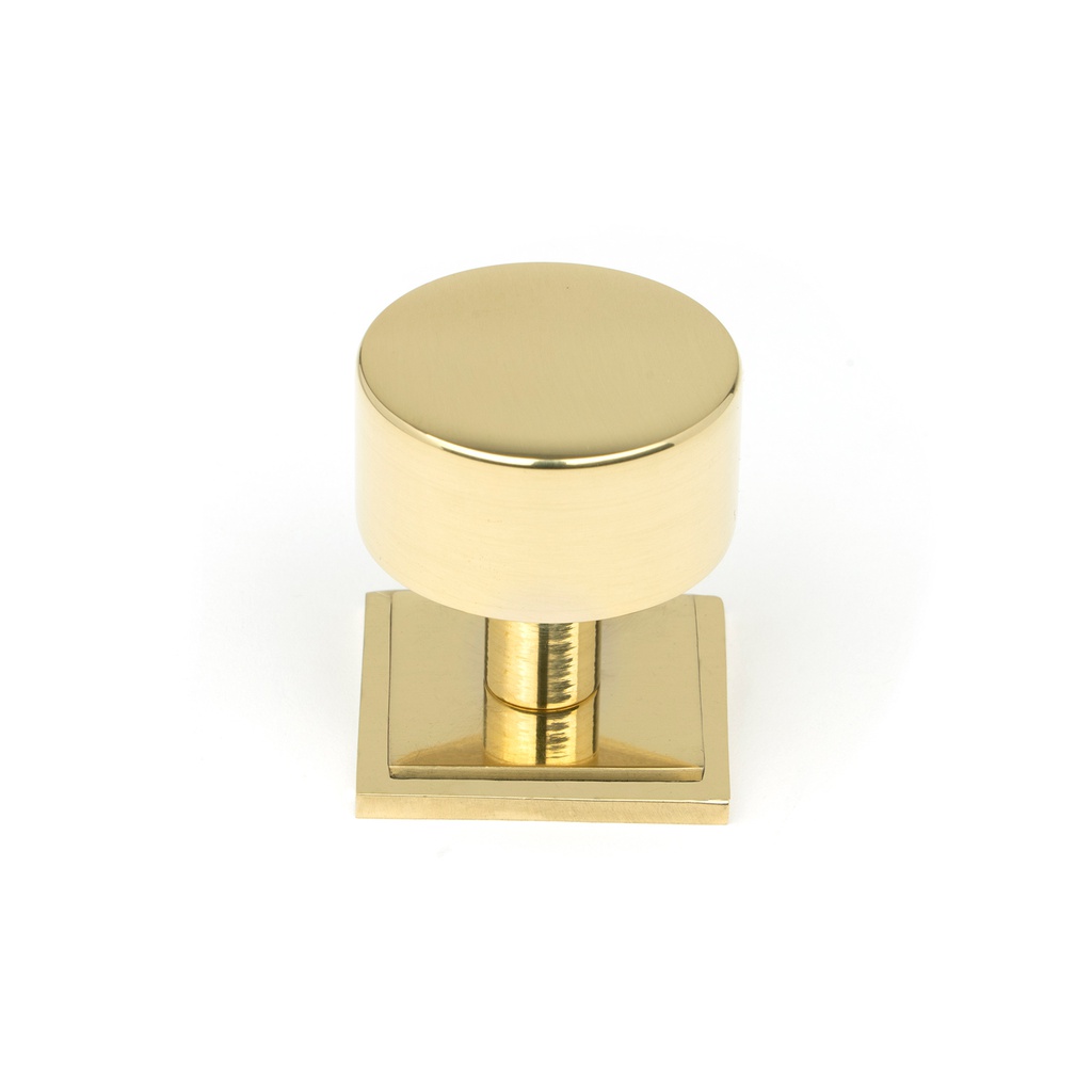 Polished Brass Kelso Cabinet Knob - 32mm (Square) - 50297