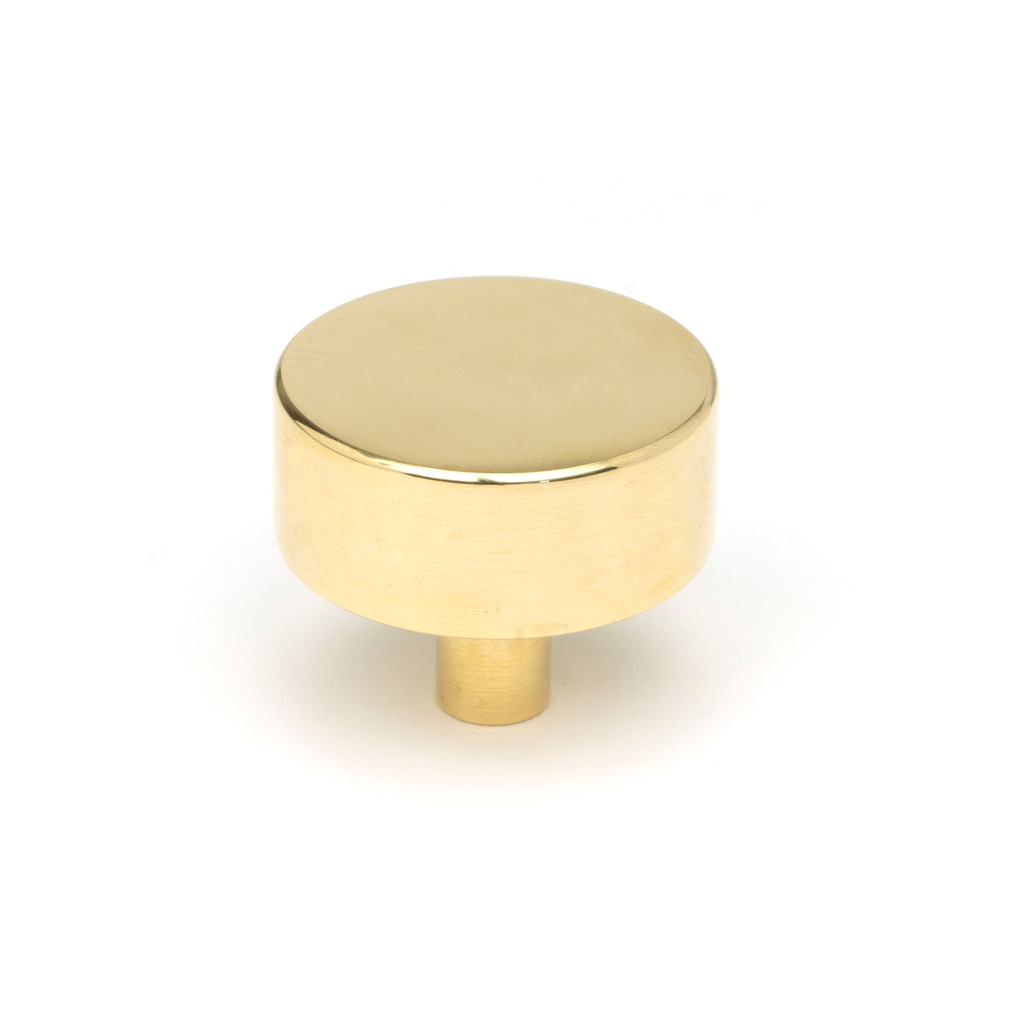 Polished Brass Kelso Cabinet Knob - 38mm (No Rose) - 50299