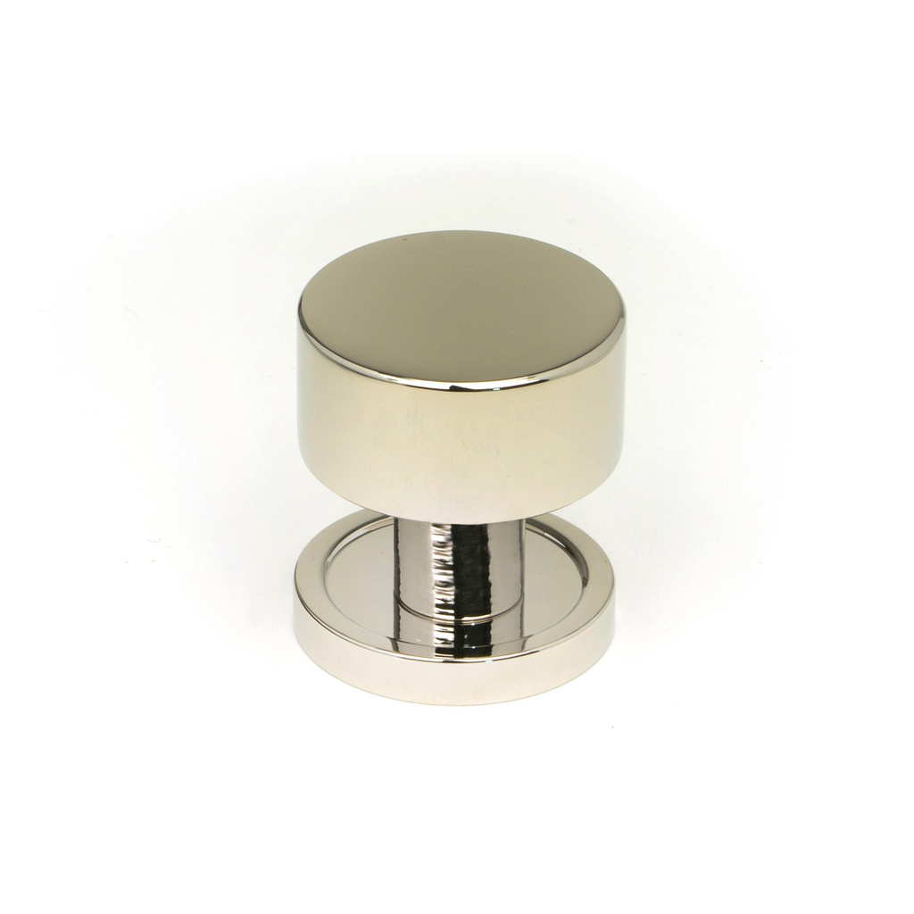 Polished Nickel Kelso Cabinet Knob - 25mm (Plain) - 50313