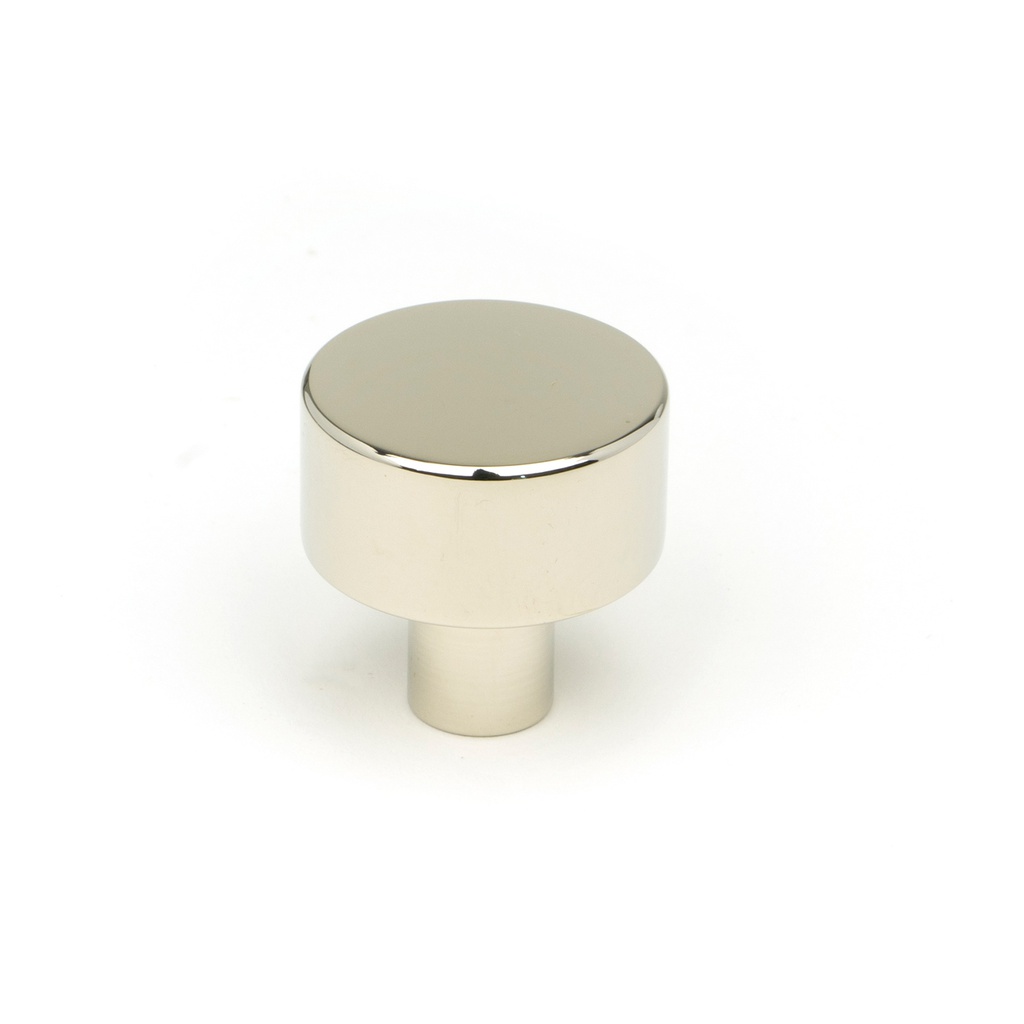 Polished Nickel Kelso Cabinet Knob - 25mm (No Rose) - 50314