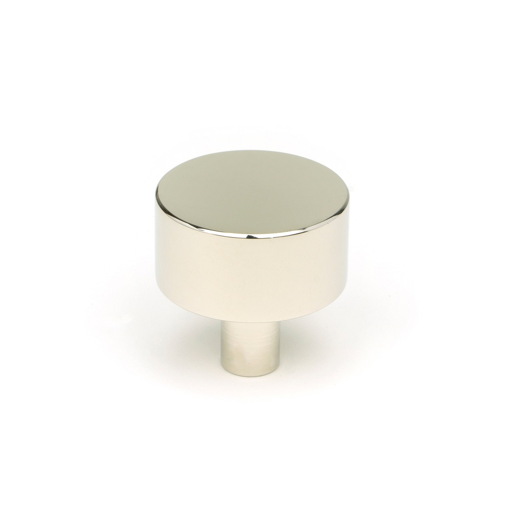 Polished Nickel Kelso Cabinet Knob - 32mm (No Rose) - 50317