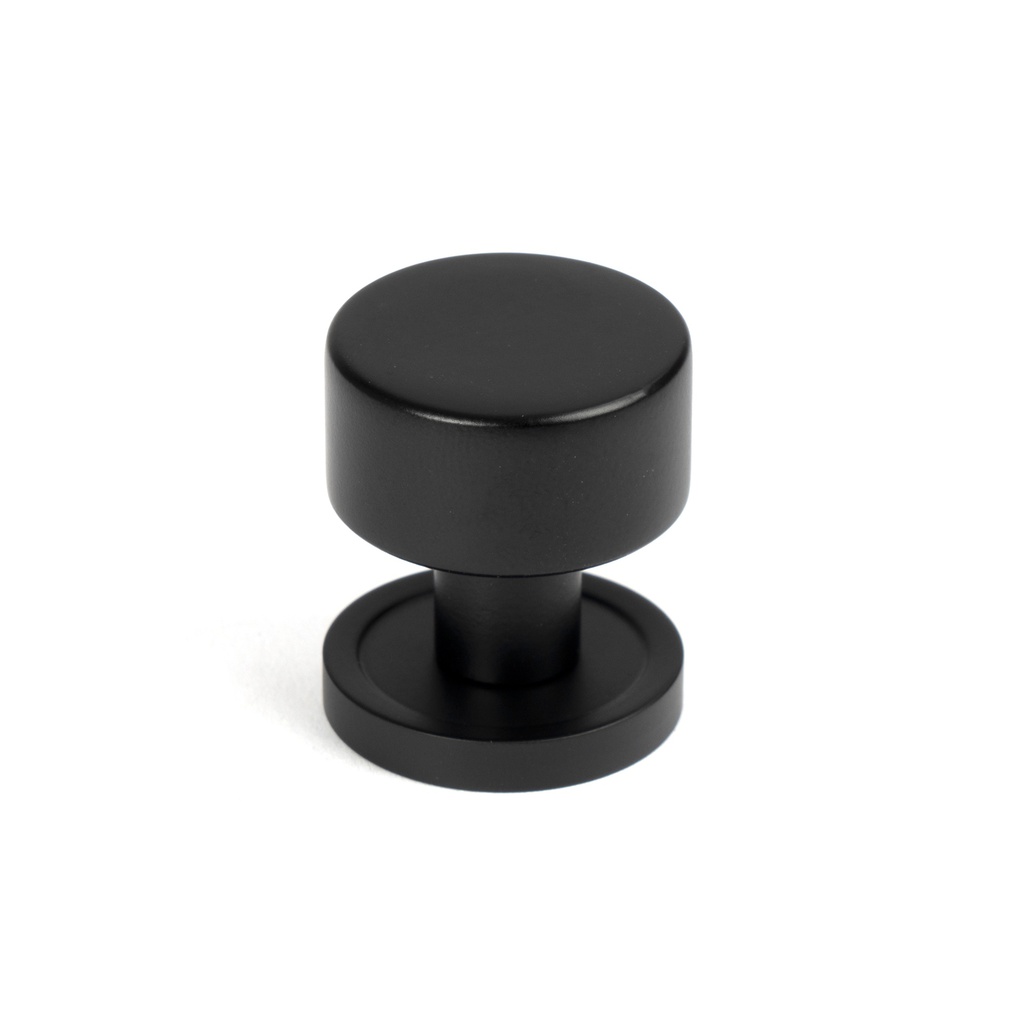 Matt Black Kelso Cabinet Knob - 25mm (Plain) - 50337