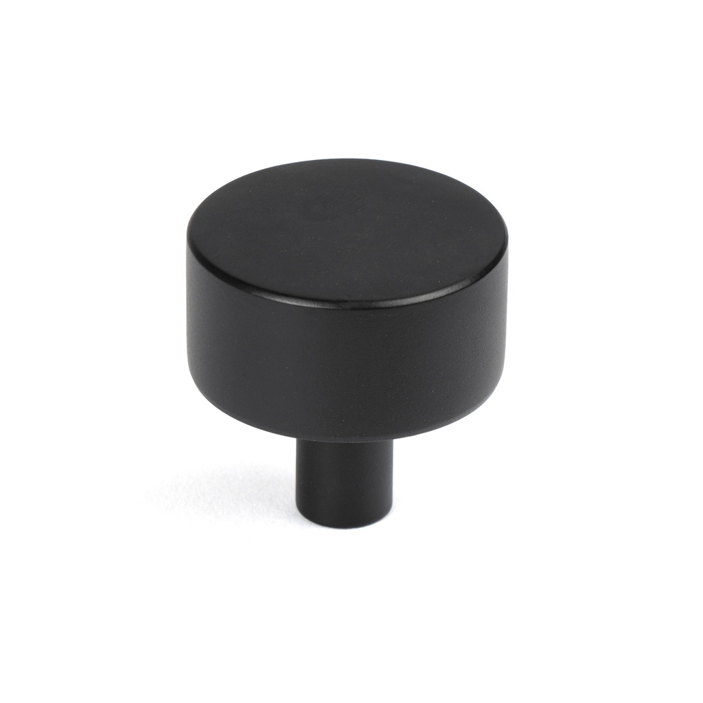 Matt Black Kelso Cabinet Knob - 32mm (No rose) - 50341