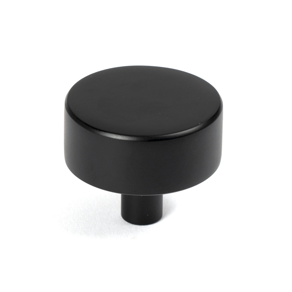 Matt Black Kelso Cabinet Knob - 38mm (No rose) - 50344