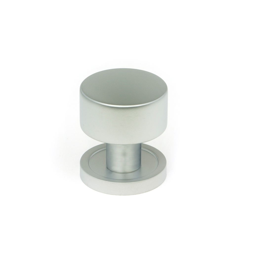 Satin Chrome Kelso Cabinet Knob - 25mm (Plain) - 50349