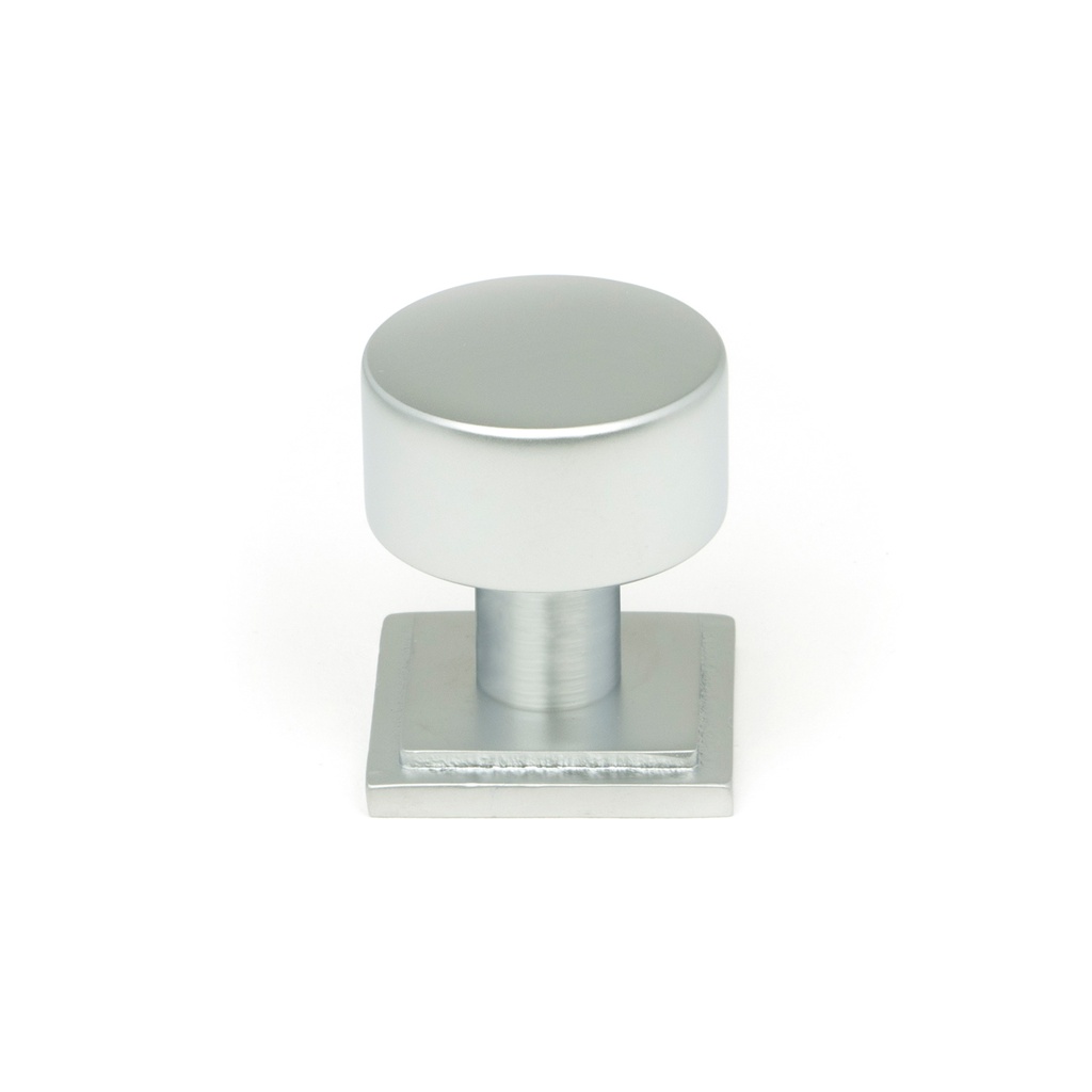 Satin Chrome Kelso Cabinet Knob - 25mm (Square) - 50351