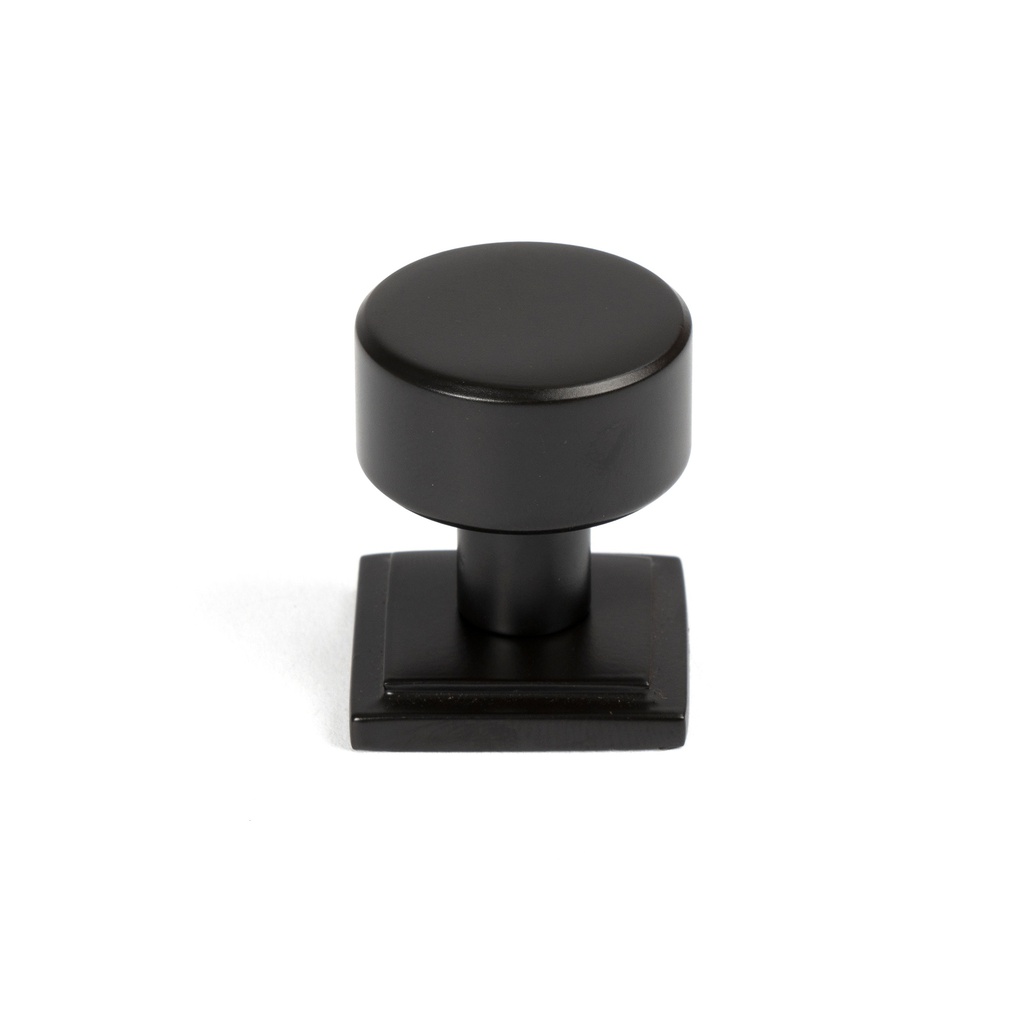 Aged Bronze Kelso Cabinet Knob - 25mm (Square) - 50438