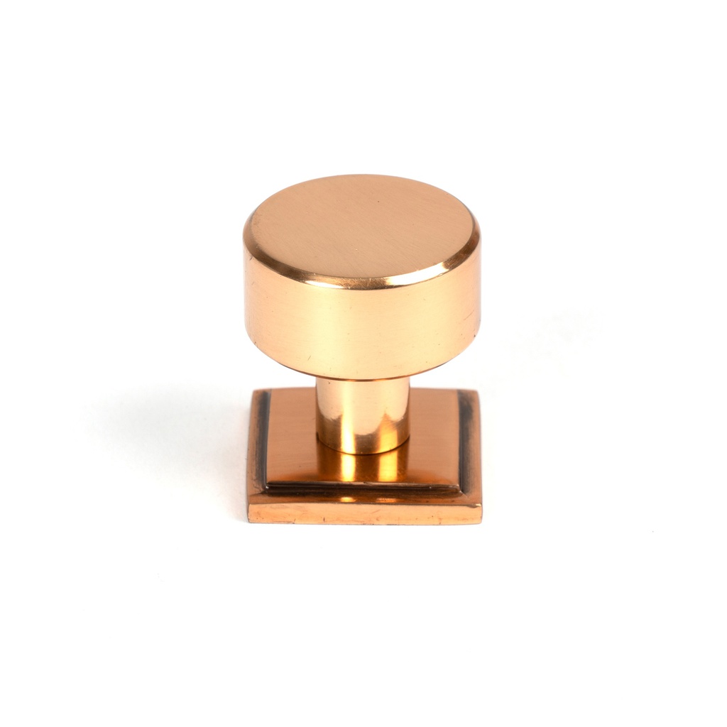 Polished Bronze Kelso Cabinet Knob - 25mm (Square) - 50462