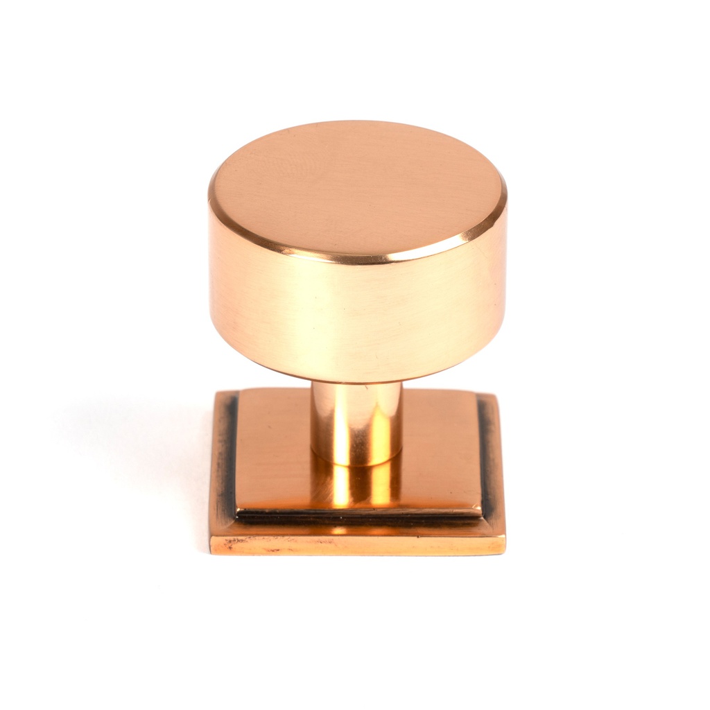 Polished Bronze Kelso Cabinet Knob - 32mm (Square) - 50465