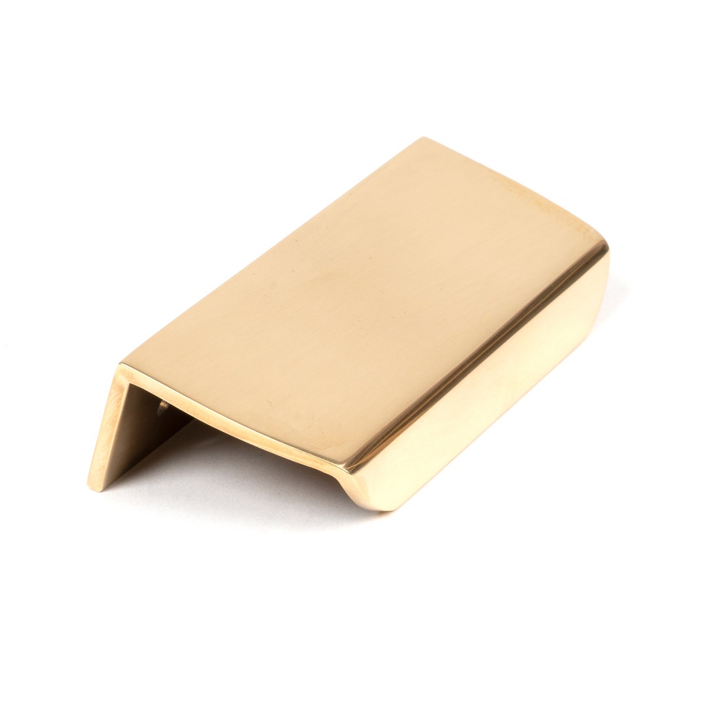 Aged Brass 100mm Moore Edge Pull - 50691
