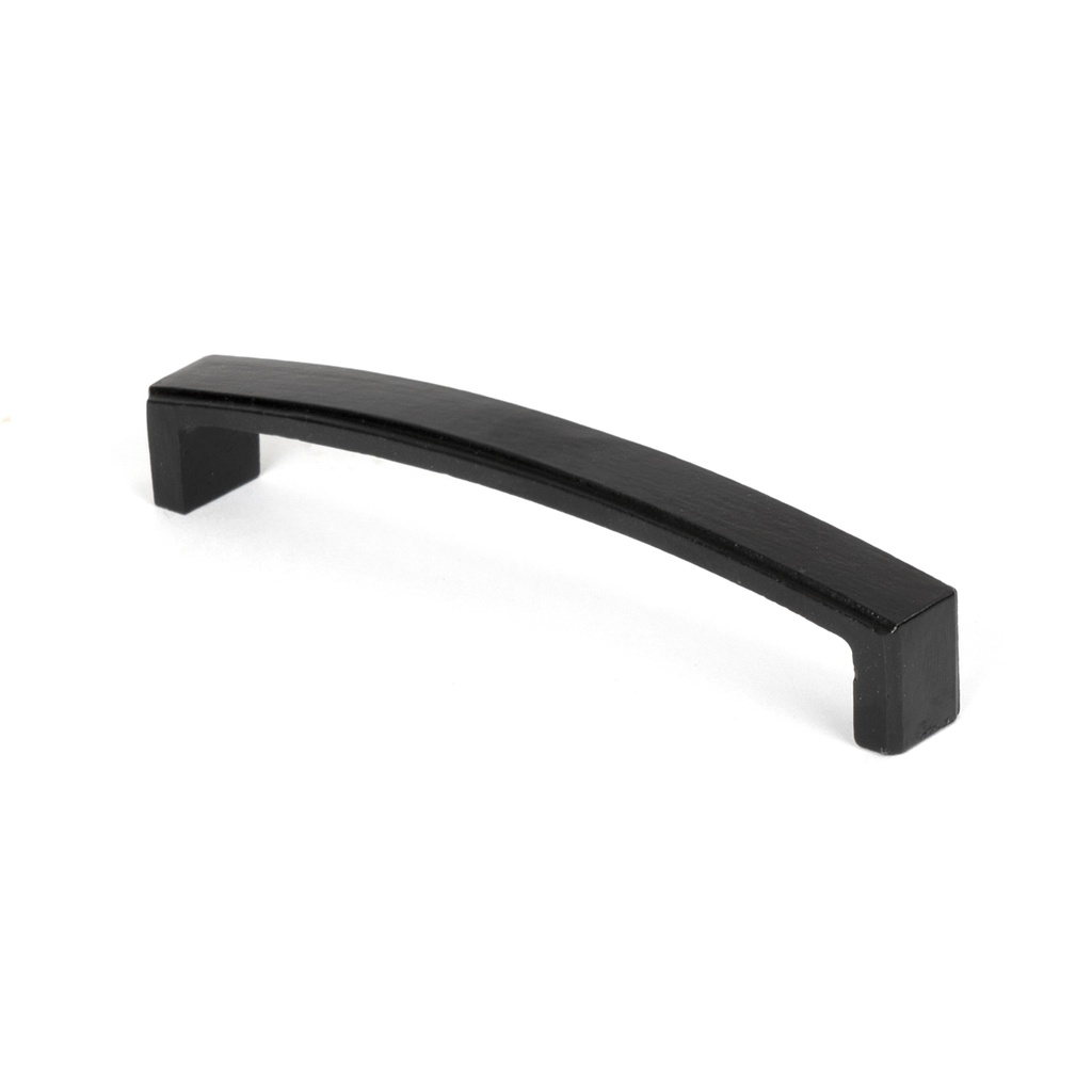 Black 5 1/2" Ribbed Pull Handle - 48353