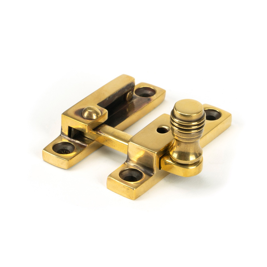 Aged Brass Prestbury Quadrant Fastener - Narrow - 45479