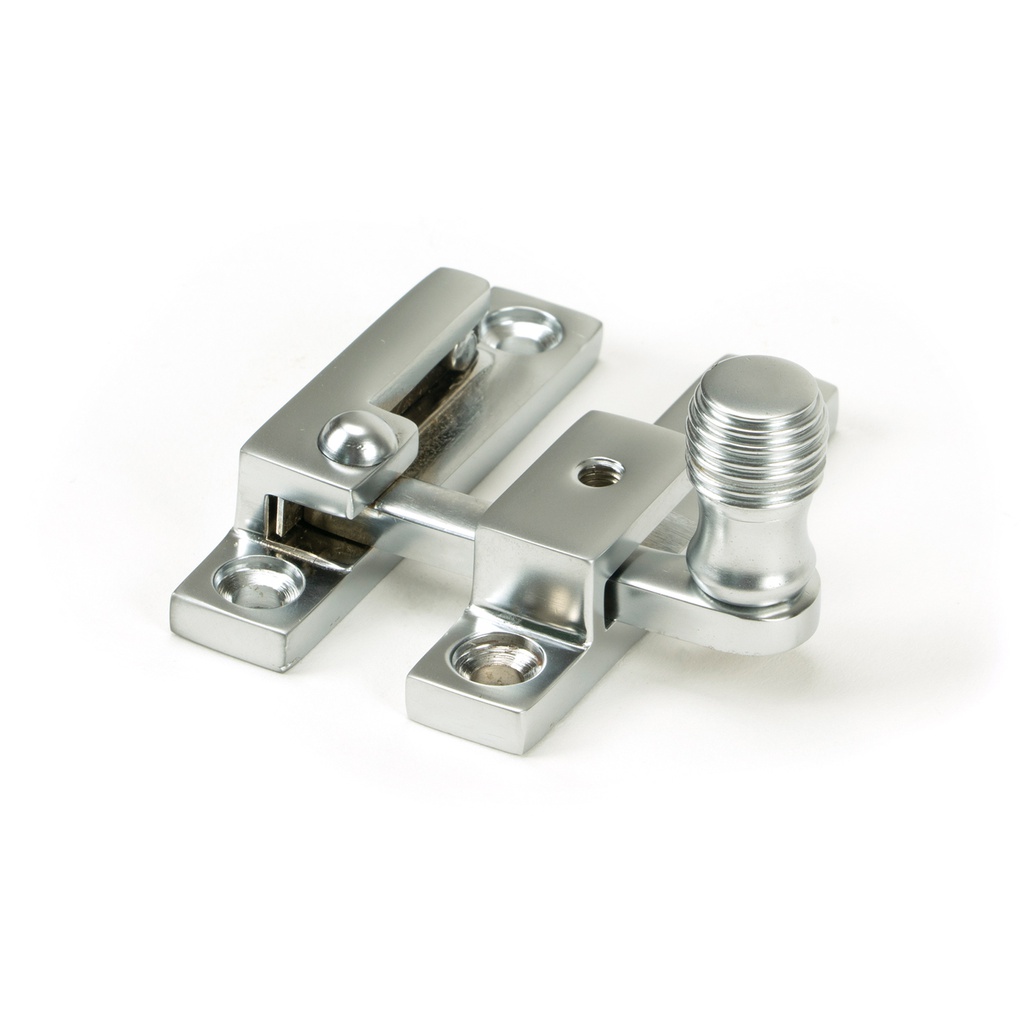 Satin Chrome Beehive Quadrant Fastener - Narrow - 45996