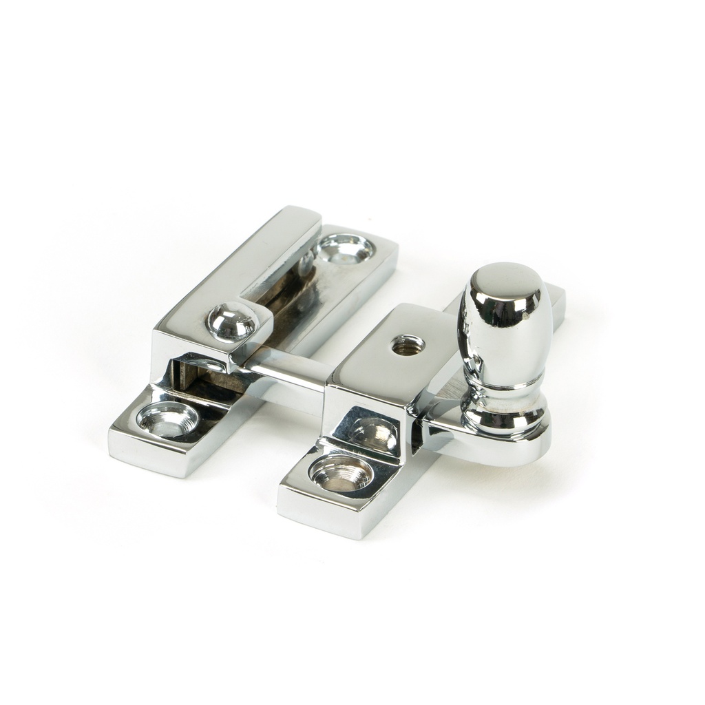 Polished Chrome Mushroom Quadrant Fastener - Narrow - 45999