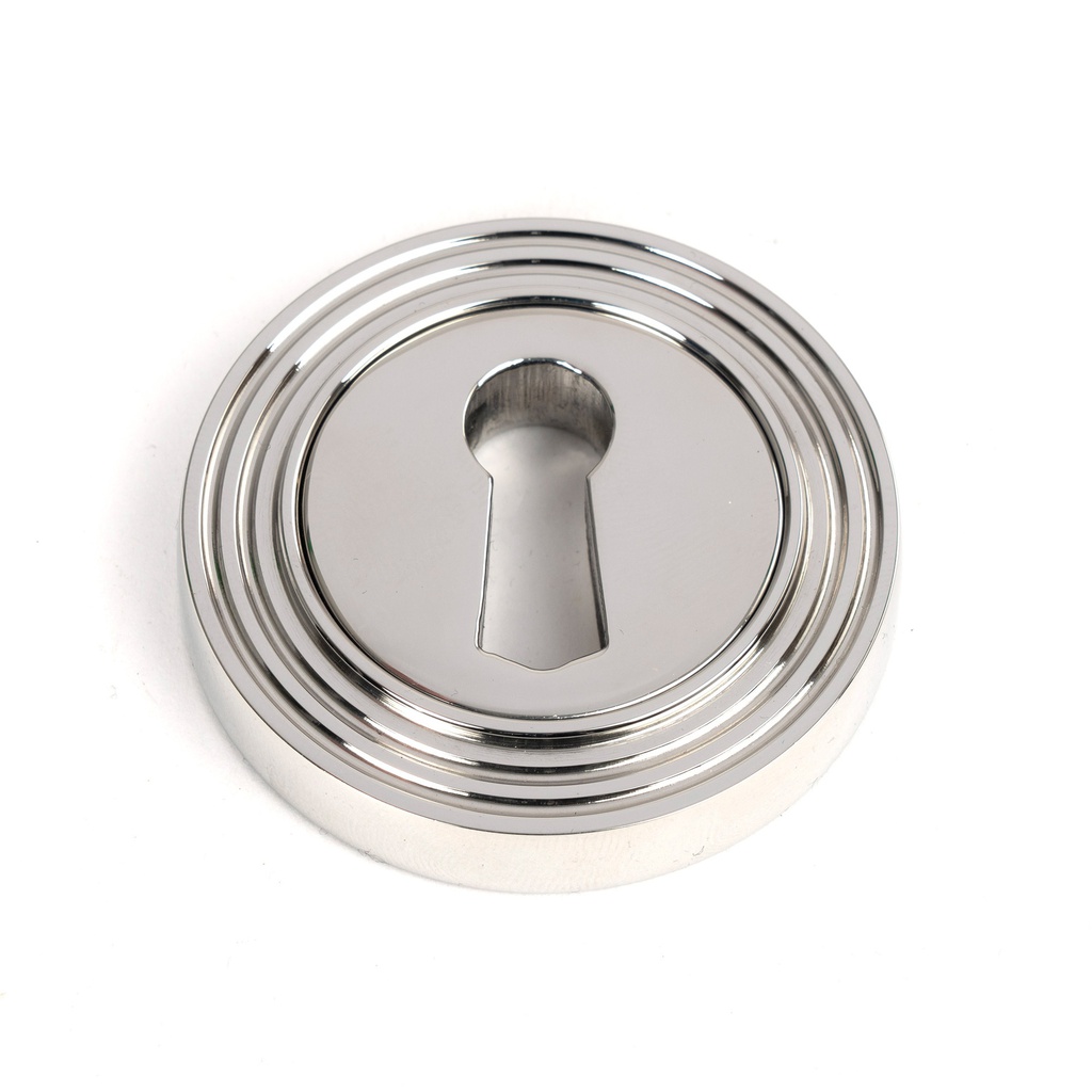 Polished Marine SS (316) Round Escutcheon (Beehive) - 49870