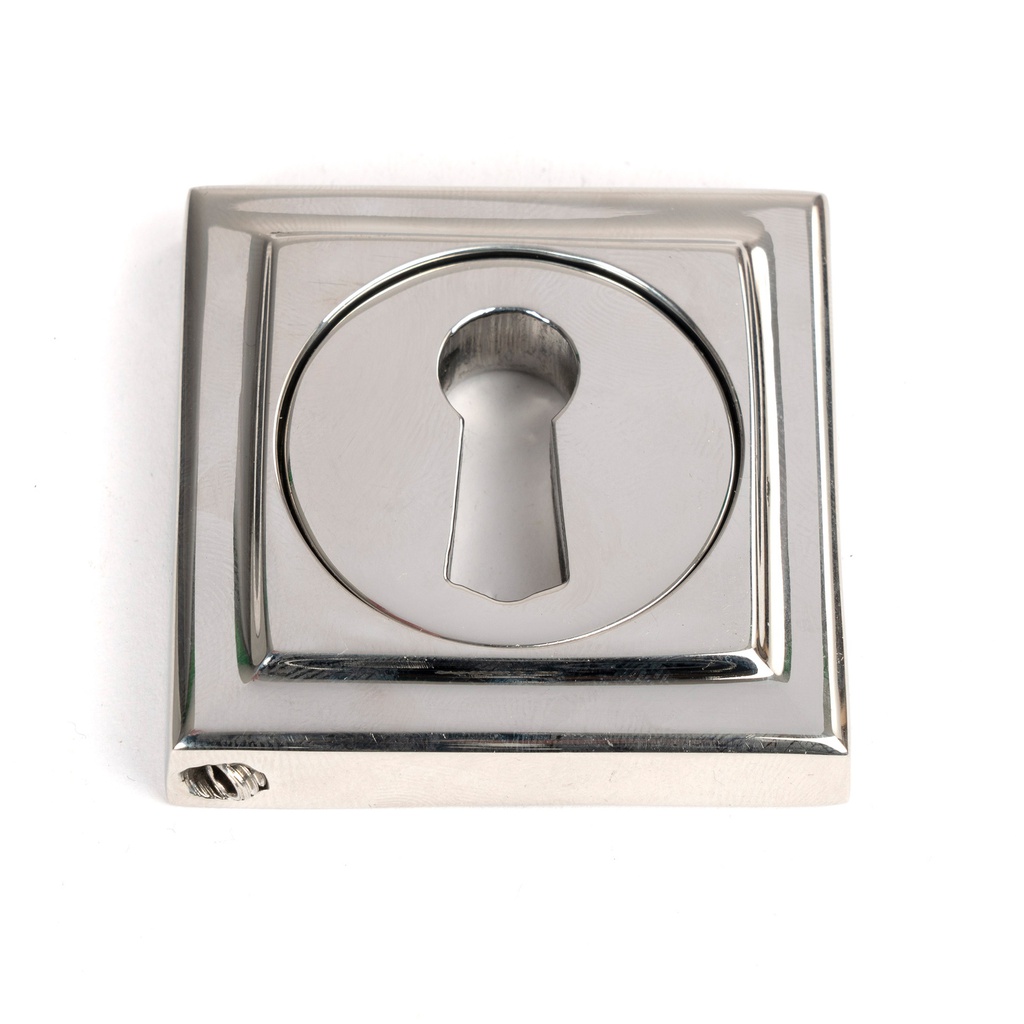 Polished Marine SS (316) Round Escutcheon (Square) - 49871