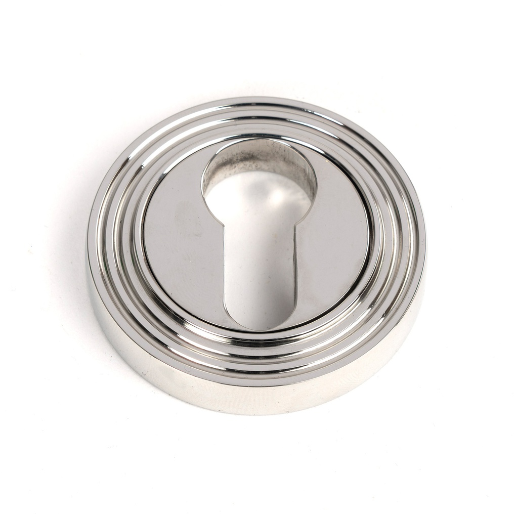 Polished Marine SS (316) Round Euro Escutcheon (Beehive) - 49878