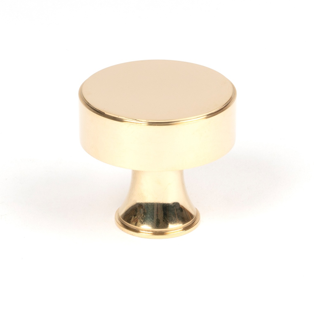 Polished Brass Scully Cabinet Knob - 38mm - 50486