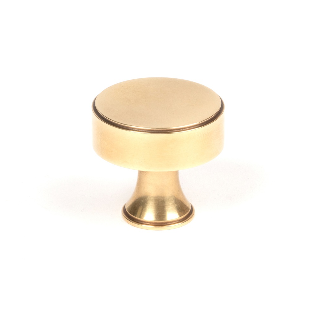 Aged Brass Scully Cabinet Knob - 32mm - 50499