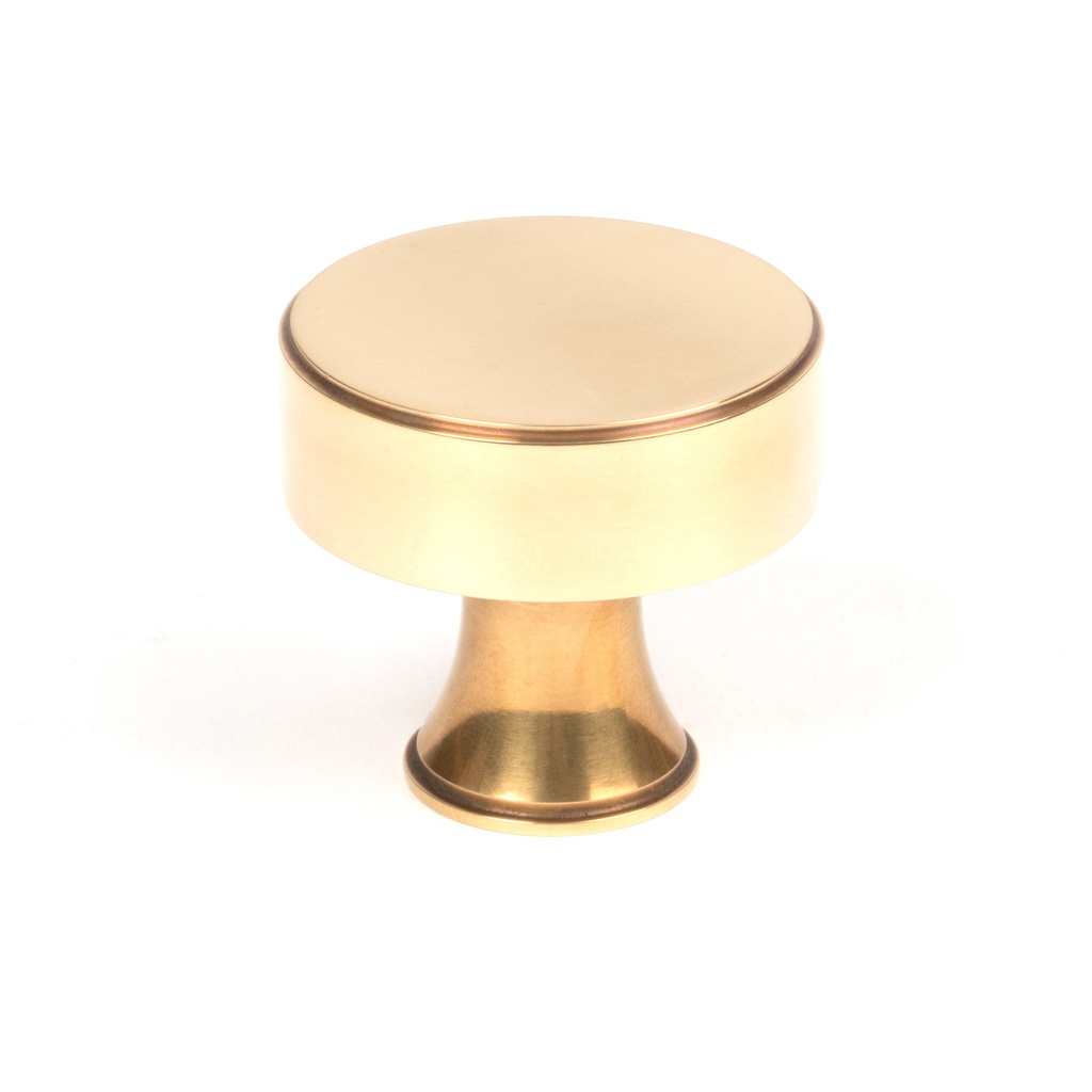 Aged Brass Scully Cabinet Knob - 38mm - 50500