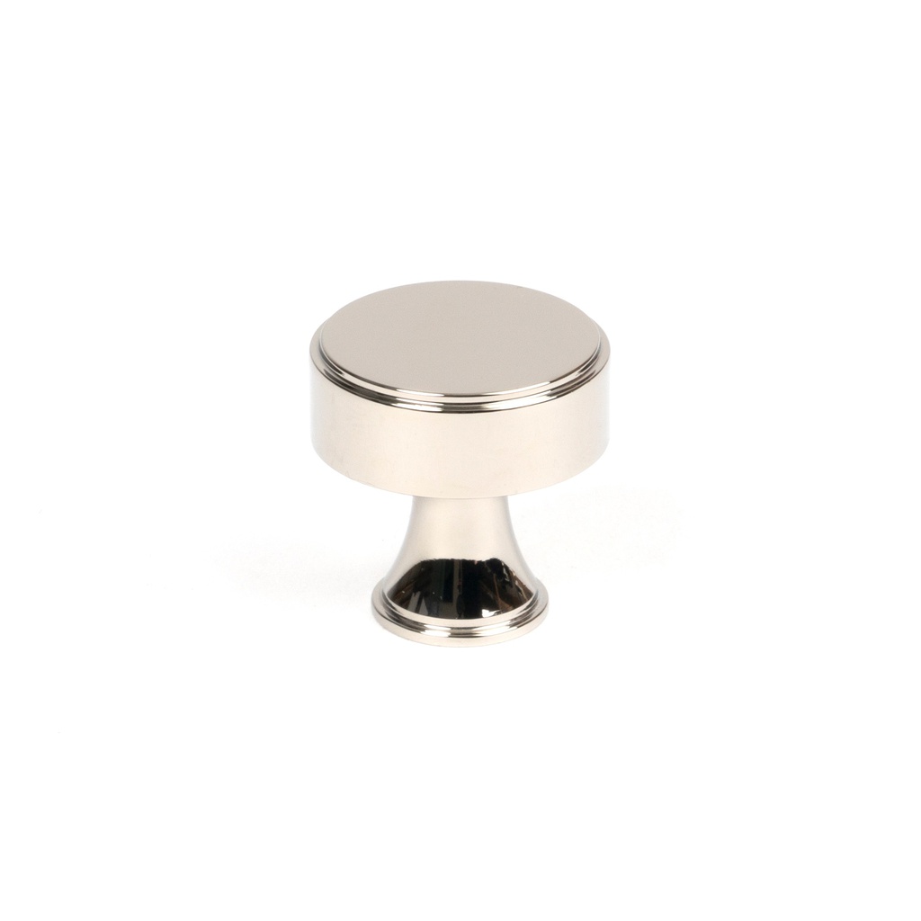 Polished Nickel Scully Cabinet Knob - 25mm - 50512