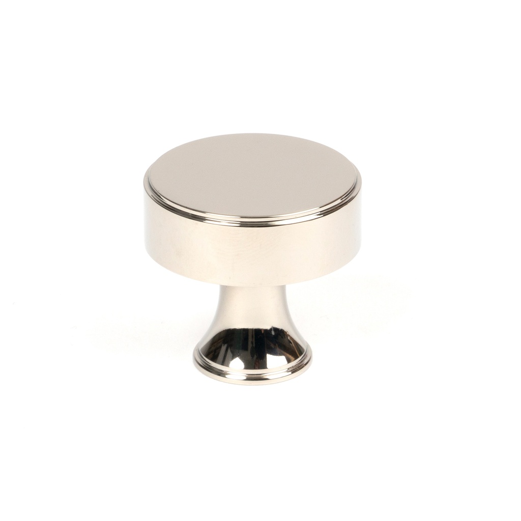 Polished Nickel Scully Cabinet Knob - 32mm - 50513