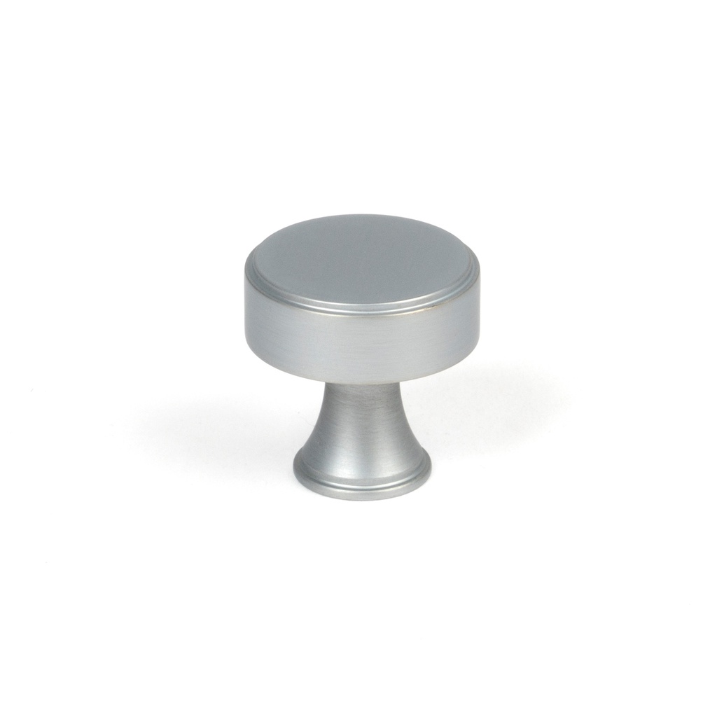 Satin Chrome Scully Cabinet Knob - 25mm - 50540