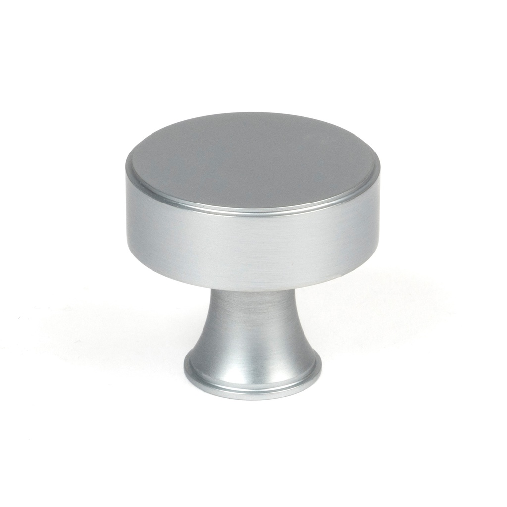 Satin Chrome Scully Cabinet Knob - 38mm - 50542