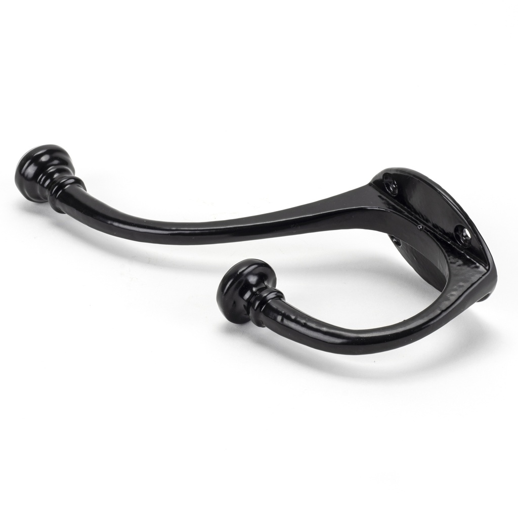 Black 7 3/4" Hat & Coat Hook - 33249