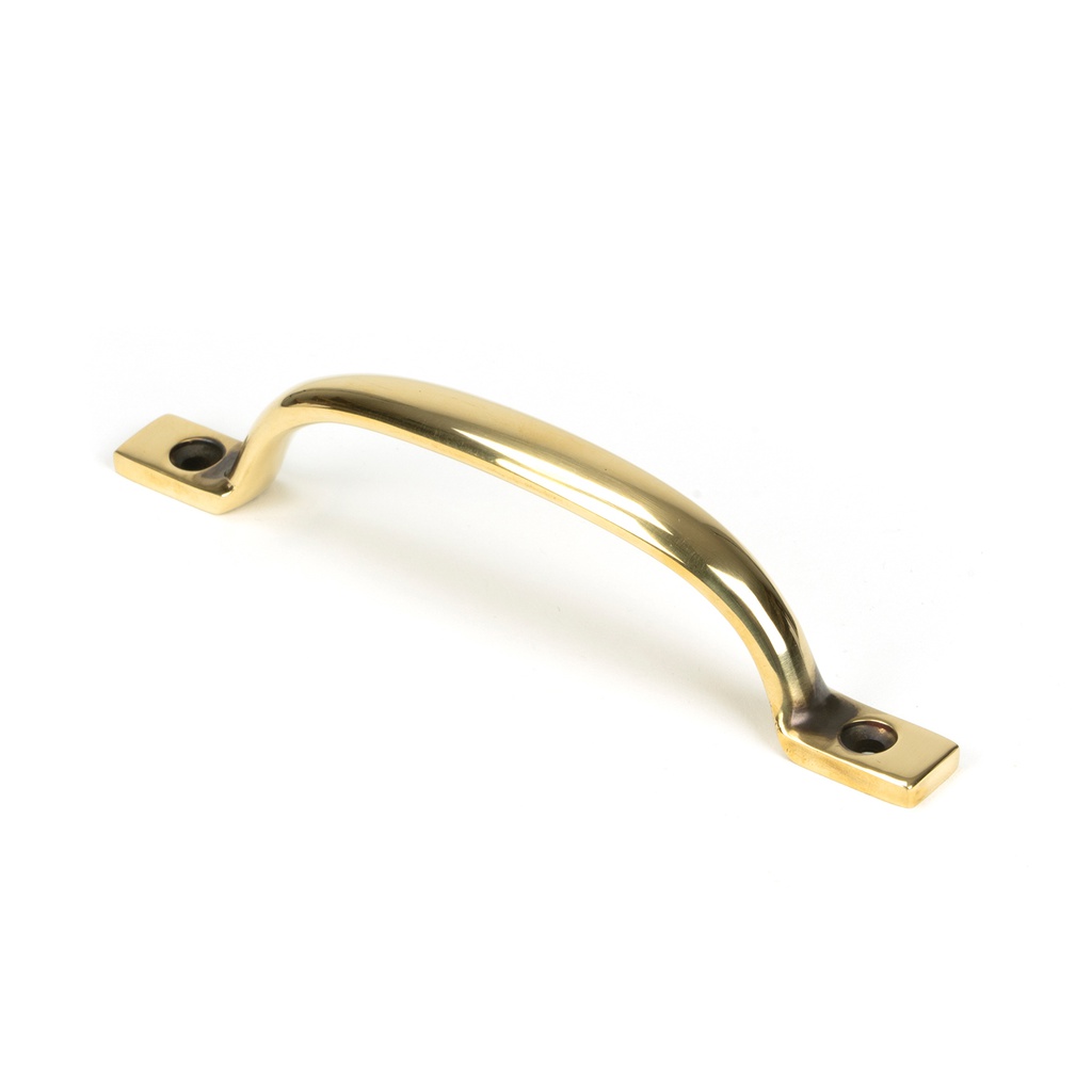 Aged Brass Slim Sash Pull - 46954