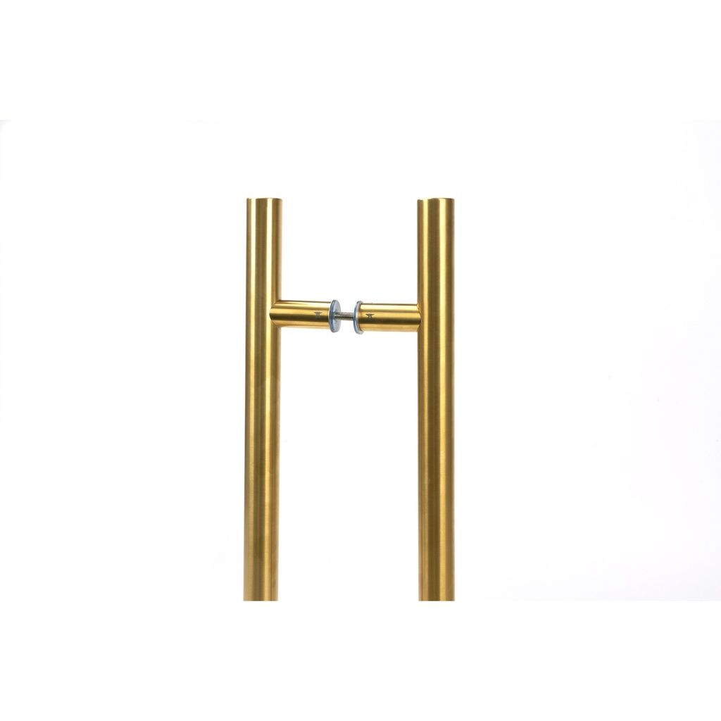 Aged Brass (316) 0.6m T Bar Handle B2B 32mm Ø - 50802