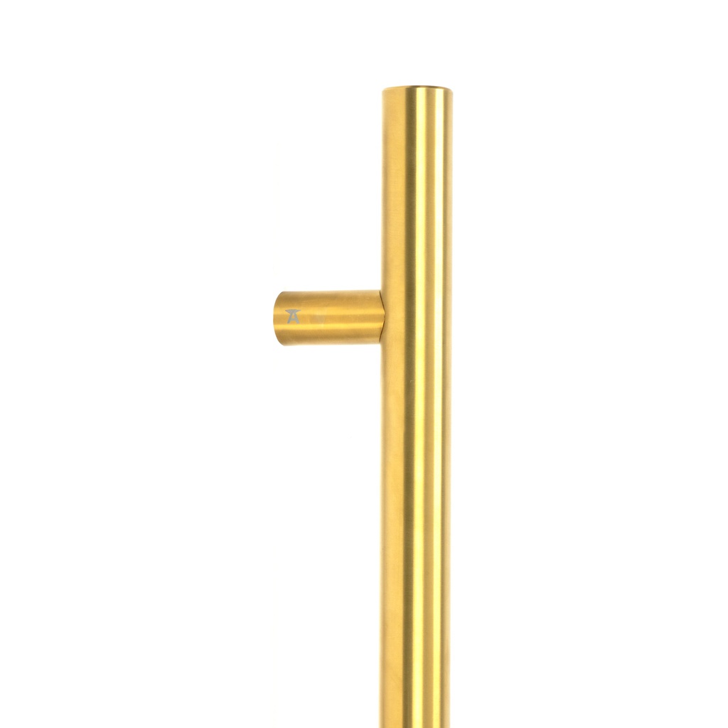 Aged Brass (316) 0.6m T Bar Handle Secret Fix 32mm Ã˜ - 50800