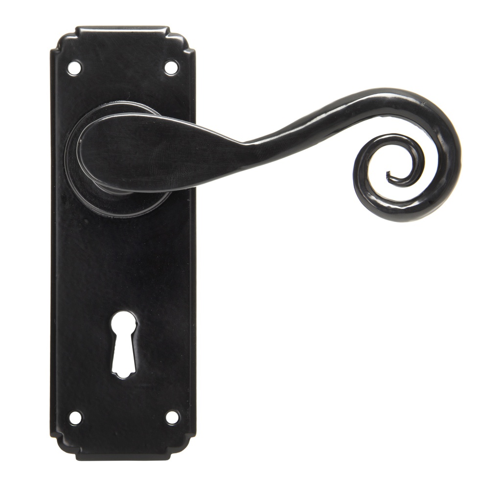 Black Monkeytail Lever Lock Set - 33279