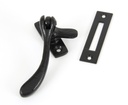 Black Handmade Peardrop Fastener - 33290