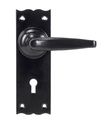 Black Oak Lever Lock Set - 33319