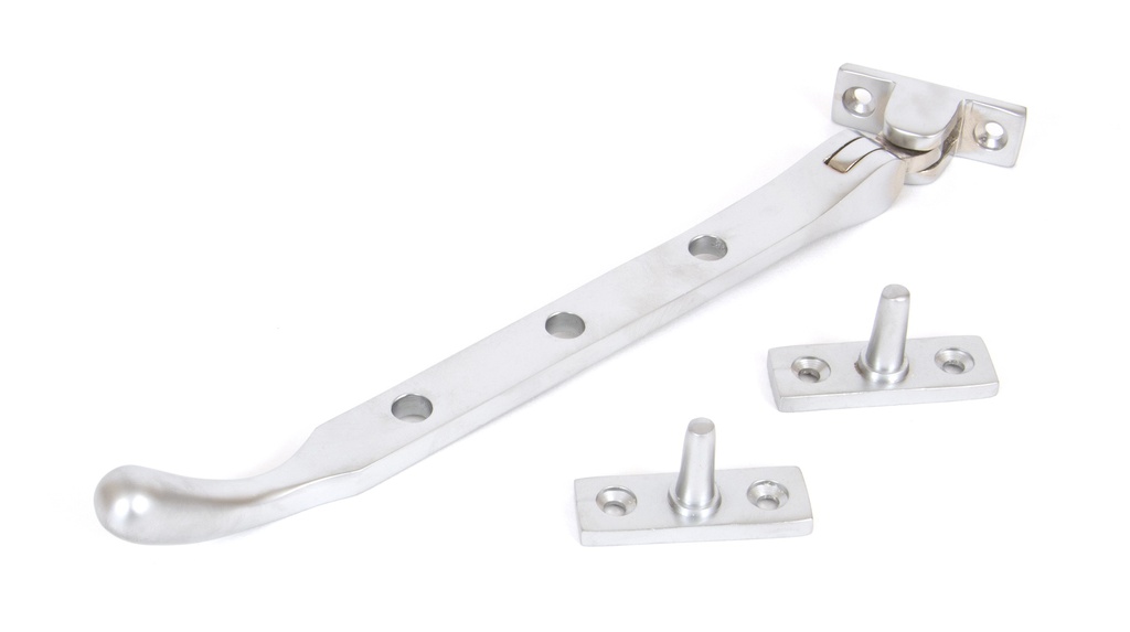 Satin Chrome 8" Peardrop Stay - 33347
