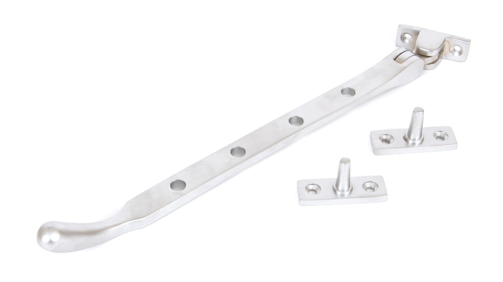 Satin Chrome 10" Peardrop Stay - 33348