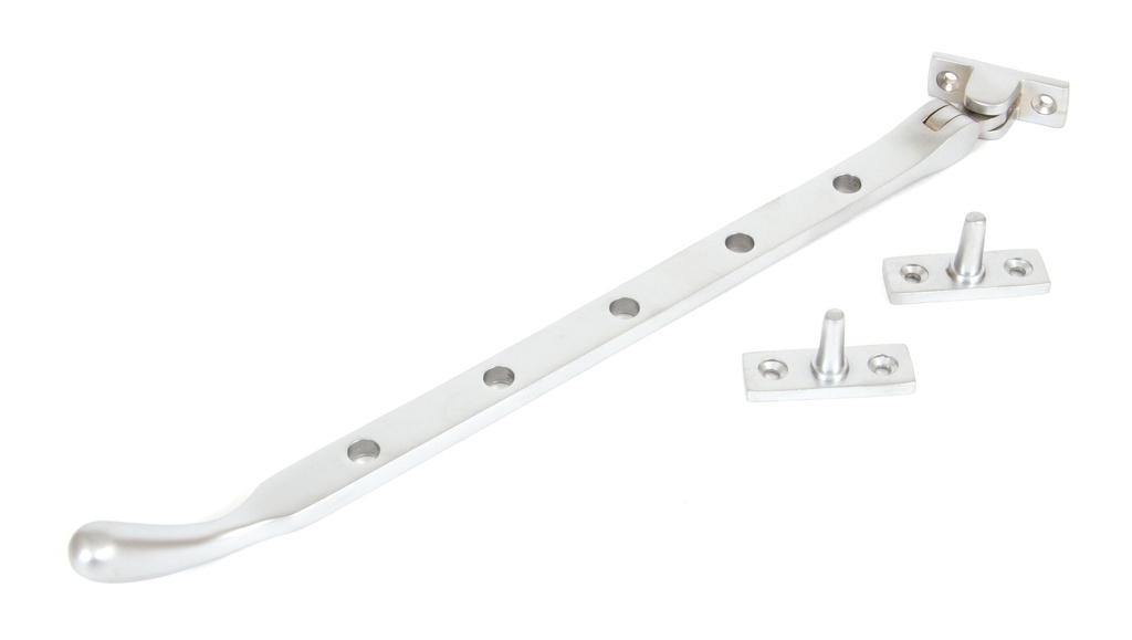 Satin Chrome 12" Peardrop Stay - 33349