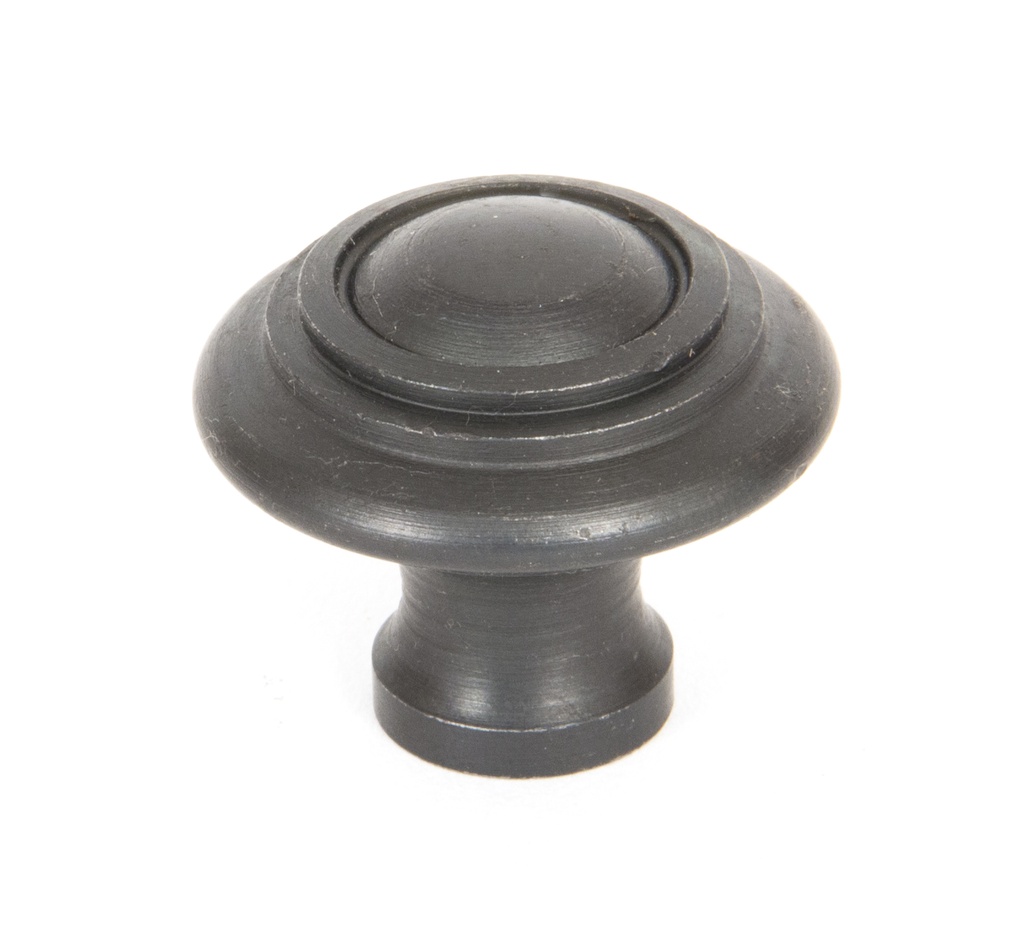 Beeswax Ringed Cabinet Knob - Small - 33379
