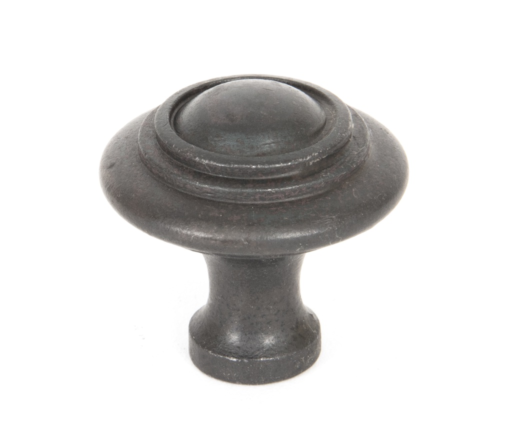 Beeswax Ringed Cabinet Knob - Large - 33380