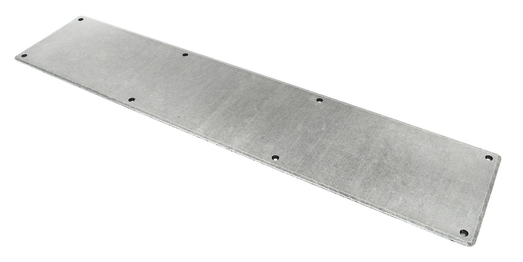 Pewter 700mm x 150mm Kick Plate - 33388